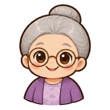 تصویر grandmother (مادربزرگ)